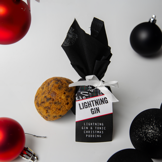Lightning Gin & Tonic Christmas pudding
