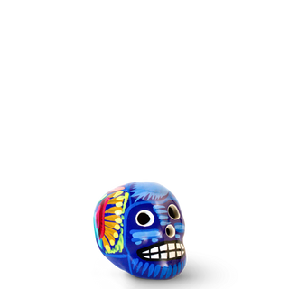 Small Handmade Calavera Ceramic Skull