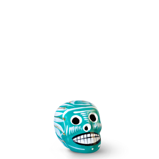 Small Handmade Calavera Ceramic Skull
